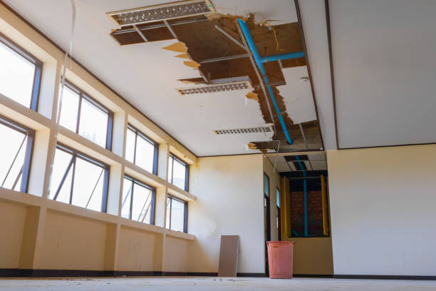 Water damage restoration process in FL
